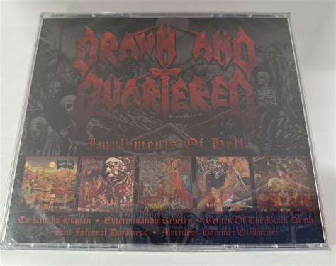 death metal long box cd|Drawn And Quartered .